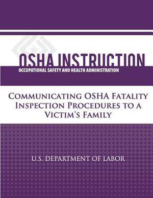 OSHA Instruction de U. S. Department of Labor