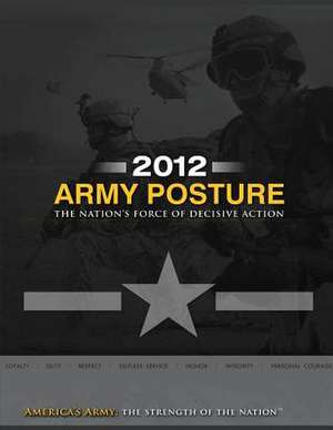 2012 Army Posture de United States Army