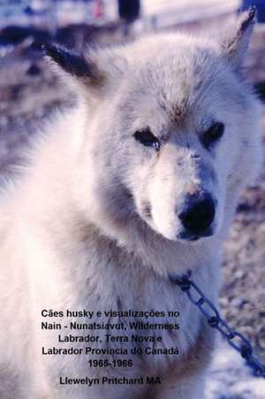 Caes Husky E Visualizacoes No Nain - Nunatsiavut, Wilderness Labrador, Terra Nova E Labrador Provincia Do Canada 1965-66: Albuns de Fotos de Llewelyn Pritchard Ma