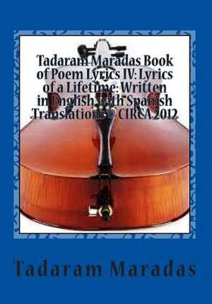 Tadaram Maradas Book of Poem Lyrics IV de Tadaram Maradas