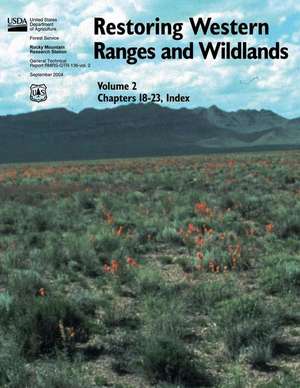 Restoring Western Ranges and Wildlands (Volume 2, Chapters 18-23, Index) de Stephen B. Monsen