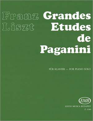 Grandes Etudes de Paganini de Franz Liszt