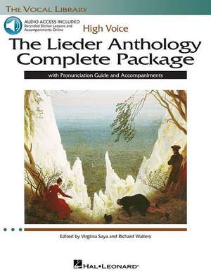 The Lieder Anthology Complete Package - High Voice Book/Online Audio de Richard Walters