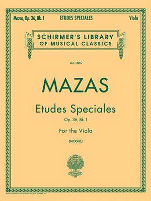 Etudes Speciales, Op. 36 - Book 1 de Jacques F. Mazas