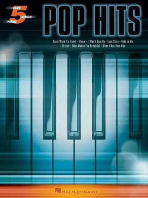 Pop Hits for Five-Finger Piano de Hal Leonard Corp