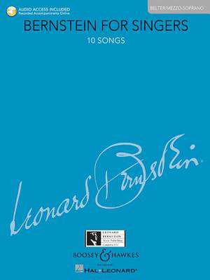 Bernstein for Singers - Belter/Mezzo-Soprano: With Piano Accompaniments Online de Leonard Bernstein