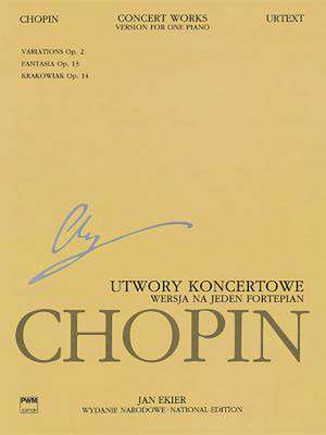 Concert Works for Piano and Orchestra de F. Chopin