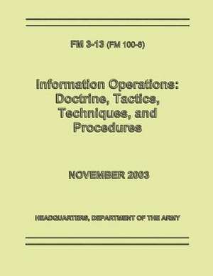 Information Operations de Department Of the Army