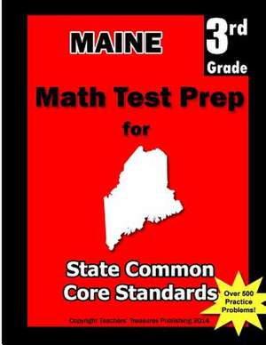 Maine 3rd Grade Math Test Prep de Teachers' Treasures