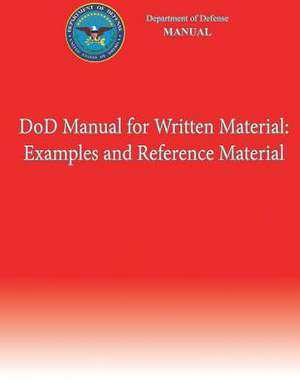 Dod Manual for Written Material de Department Of Defense