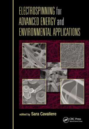 Electrospinning for Advanced Energy and Environmental Applications de Sara Cavaliere