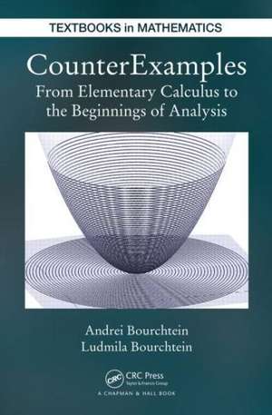 CounterExamples: From Elementary Calculus to the Beginnings of Analysis de Andrei Bourchtein