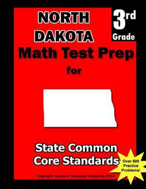 North Dakota 3rd Grade Math Test Prep de Teachers' Treasures