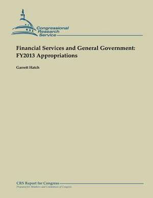 Financial Services and General Government de Garrett Hatch