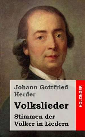 Volkslieder de Johann Gottfried Herder