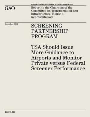 Screening Partnership Program de U. S. Government Accountability Office