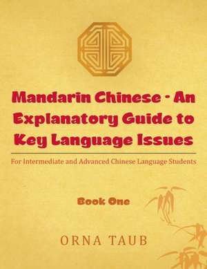 Mandarin Chinese - An Explanatory Guide to Key Language Issues de Orna Taub