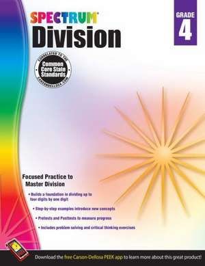 Spectrum: Division, Grade 4 de Spectrum