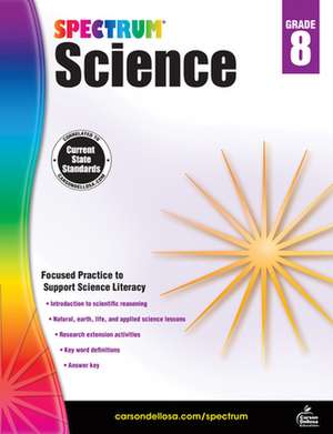 Spectrum Science, Grade 8 de Spectrum