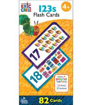 World of Eric Carle(tm) 123s Flash Cards de Carson Dellosa Education