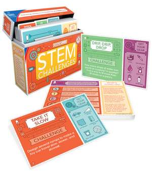 Stem Challenges Science Learning Cards de Carson Dellosa Education