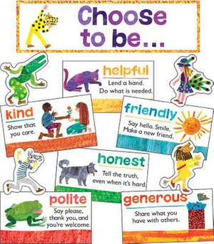 World of Eric Carle(tm) Positive Character Traits Mini Bulletin Board Set de Carson Dellosa Education