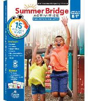 Summer Bridge Activities Spanish K-1, Grades K - 1 de Summer Bridge Activities