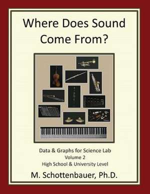 Where Does Sound Come From? Data & Graphs for Science Lab de M. Schottenbauer