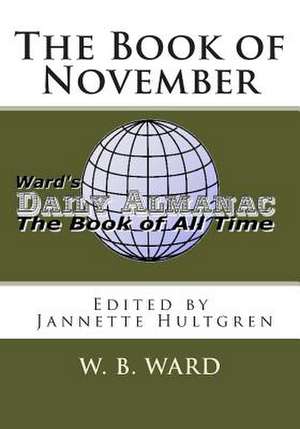 The Book of November de W. B. Ward