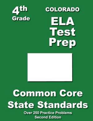 Colorado 4th Grade Ela Test Prep de Teachers' Treasures