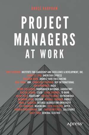 Project Managers at Work de Bruce Harpham