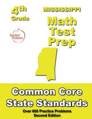 Mississippi 4th Grade Math Test Prep de Teachers' Treasures