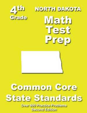 North Dakota 4th Grade Math Test Prep de Teachers' Treasures