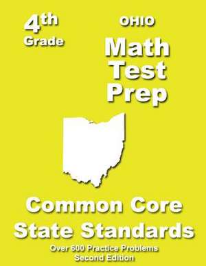 Ohio 4th Grade Math Test Prep de Teachers' Treasures