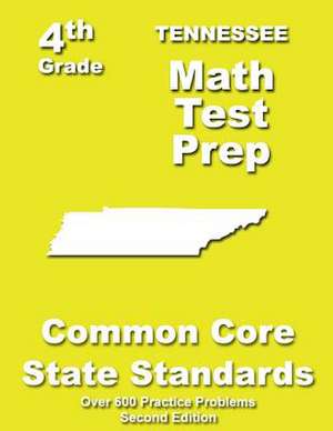 Tennessee 4th Grade Math Test Prep de Teachers' Treasures