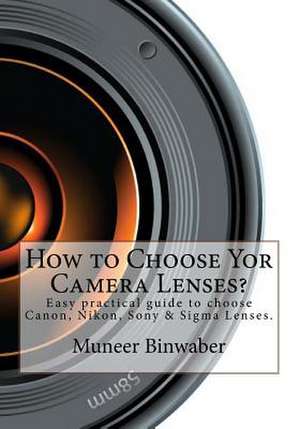 How to Choose Yor Camera Lenses? de Muneer Binwaber