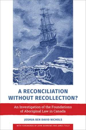 Reconciliation without Recollection? de Joshua Ben David Nichols