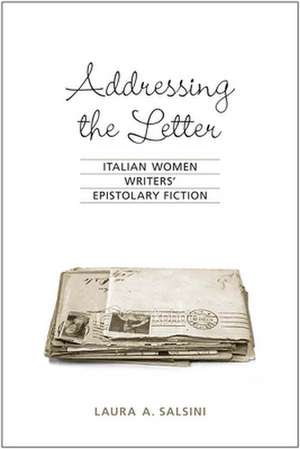 Addressing the Letter de Laura A. Salsini