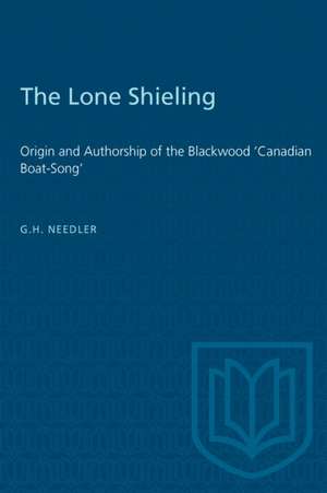 The Lone Shieling de G. H. Needler