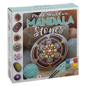 Paint Your Own Mandala Stones (Tuck Box) de Hinkler Books