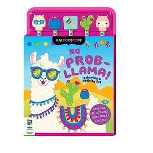 No Prob-llama Colouring & Activity Set de Hinkler Pty Ltd
