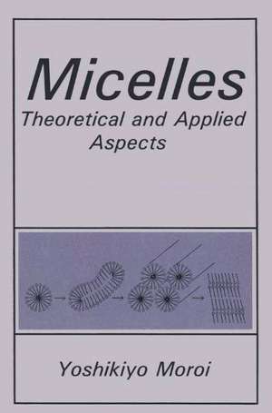 Micelles: Theoretical and Applied Aspects de Y. Moroi