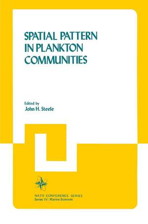 Spatial Pattern in Plankton Communities de John H. Steele