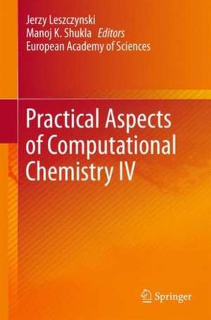 Practical Aspects of Computational Chemistry IV de Jerzy Leszczynski