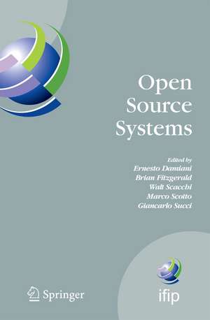 Open Source Systems: IFIP Working Group 2.13 Foundation on Open Source Software, June 8-10, 2006, Como, Italy de Ernesto Damiani