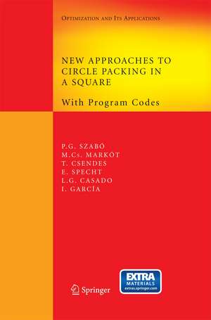 New Approaches to Circle Packing in a Square: With Program Codes de Péter Gábor Szabó