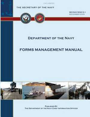 Forms Management Manual de Department of the Navy