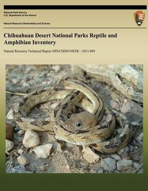 Chihuahuan Desert National Parks Reptile and Amphibian Inventory de Dave Prival