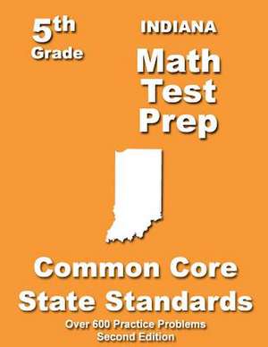 Indiana 5th Grade Math Test Prep de Teachers' Treasures