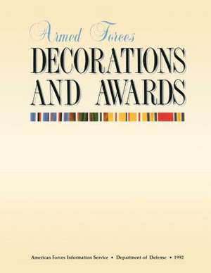 Armed Forces Decorations and Awards de Department of Defense